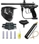 Spyder Victor Paintball Gun 4+1 9oz MEGA Set - Black