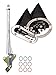 American Shifter 346963 TH200 Shifter (6" E Brake Cable Clamp Trim Kit for C9080)
