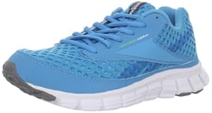 Reebok Women's Smoothflex Running Shoe,Blue/White/Grey/Green,7.5 M US