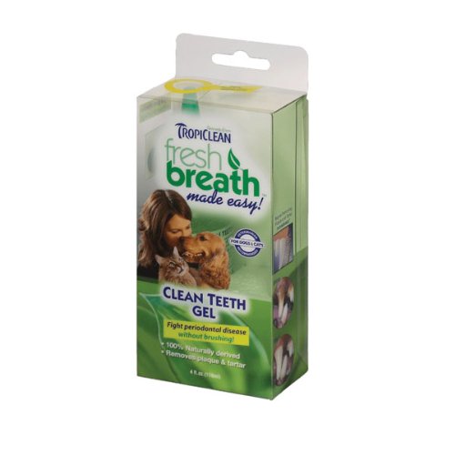 Tropiclean Fresh Breath Clean Teeth Gel for Pets
