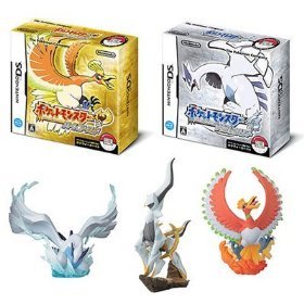 ポケットモンスター ハートゴールド・ソウルシルバー セット 特典 オリジナルフィギュア「ホウオウ」「ルギア」「アルセウス」付き
