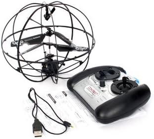 Robotic UFO 3CH I/R Flying Ball RC Helicopter w/ Gyro