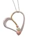 Black Hills Gold Sterling Silver Tango Heart Pendant
