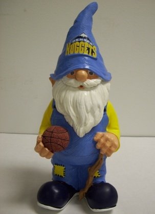 Denver Nuggets NBA Garden Gnome