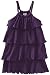 Appaman Girls 2-6X Flutter Dress, Purple Pebble, 2T