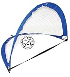 Pop-Up Soccer Goals 1 pair 1/2 moon style