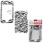 Black and White Zebra Animal Skin Design Snap-On Cover Hard Case Cell Phone Protector for Apple iPod Touch iTouch II 2nd Generation