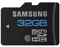 Samsung 超高速 microSDHC 32GB Class10 SD変換アダプター付属 サムスン クラス１０ 海外パッケージ品