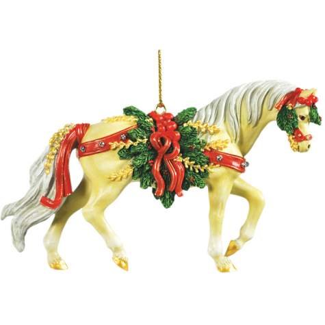 Westland Giftware Pine Bundles Quarter Horse 2-1/4-Inch Resin Holiday Ornament Figurine
