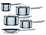 Hahn Saucepan Set Stainless Steel, 5 Piece