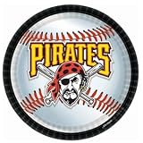 Pittsburgh Pirates Baseball - Round Dinner Plates