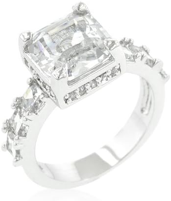 GT-DESIGN Asscher Cut Engagement Ring