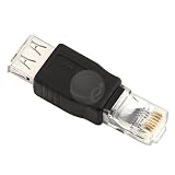 41wFPPgaR3L. SL160  2 x USB Type A to RJ45 Ethernet Adapter F/M, Black