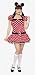 Mighty Mouse like Minnie Mouse 3 Piece Sexy Costume XXL Halloween