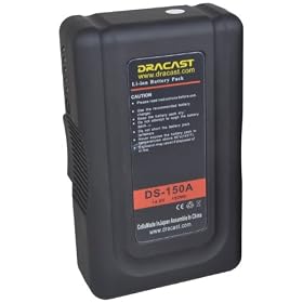 Dracast DR-150A Battery, Black