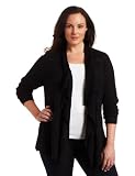 Calvin Klein Women's Plus-Size Novelty Stitch Cardigan Calvin Klein Women's Plus-Size Novelty Stitch Cardigan