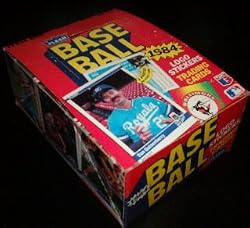 1984 Fleer Baseball Card Unopened Box (Mattingly RC)