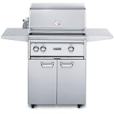 Lynx Gas Grills 27 Inch Propane Grill On Cart With Prosear And Rotisserie L27psfr-2-lp