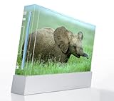 Baby Elephant Decorative Protector Skin Decal Sticker for Nintendo Wii Cons ....