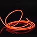 Onite® 16.4ft Red Neon Glowing Strobing Electroluminescent EL Wire Light with Battery Pack Controller for Parties, Halloween, Automotive, Advertisement Decoration