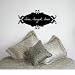 LIVE LAUGH LOVE FRAME - Family Design - Vinyl Wall Room Decal Sticker #W005 | Color: Midnight Black