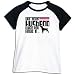 T-Shirt Raglan Woman White  Who Needs Husband When You Have A Cane Corso  Dog