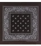 Black Bandana - Paisley