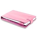 MiniSuit Leather Case for Amazon Kindle with Adjustable Leather Stand (Pink)
