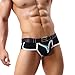 Binmer(TM)Men Underwear Sexy Briefs Bulge Pouch Bikini Underpants New Style (S, Black)