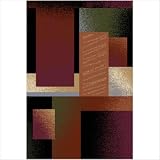 Home Dynamix New Generation 3204-463 Black 7-Feet 8-Inch by 10-Feet 5-Inch Contemporary Area Rug
