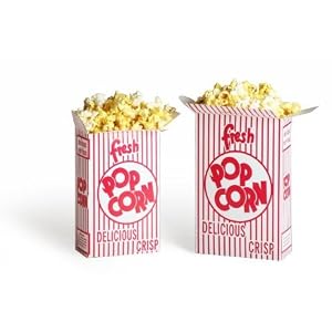 (50) 1.25 OUNCE MOVIE THEATER POPCORN BOXES by 