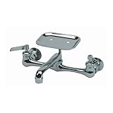 UPC 781889201084 product image for Proflo PFX80012 Double Handle Wall Mounted Widespread Kitchen Faucet with Metal, | upcitemdb.com