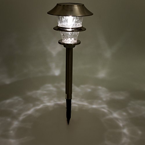 Westinghouse Augusta Tiered Diamond Shaped Solar LED Path Lights 6 Piece Set Home Garden