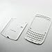 OEM White Faceplate For Blackberry Curve 8520 8530 + Battery Cover White Housing thumb