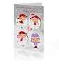 Granddaughter - Fun Character Christmas Card
