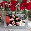 Greek Glass Photo Vase