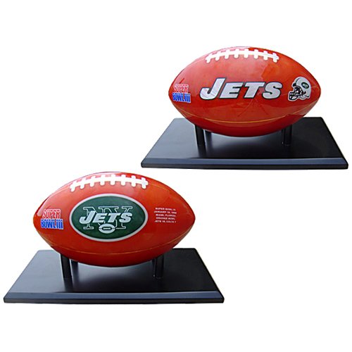 Mounted Memories New York Cut-Stone Football