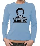 Everybody Lies Girlie Langarm T-Shirt XS-XL