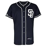 San Diego Padres Majestic Alternate Navy Replica Jersey