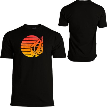 Volcom Fade Set Basic T-Shirt - Short-Sleeve - Men's Black, S