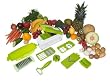 Genius Nicer Dicer Plus - Decoupe facile Legumes et fruits - 11 Pieces