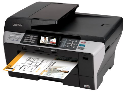 Brother MFC-6490cw Professional Series Color Inkjet All-in-One Printer with Wireless Networking
