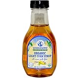 Wholesome Sweeteners Organic Light Corn Syrup Vanilla -- 11.2 fl oz