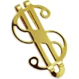 Classy Gold Dollar Sign Money Clip