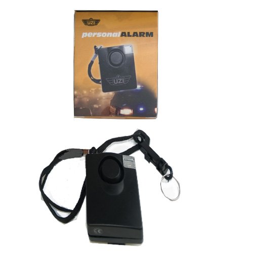 UZI Self Defense Sonic Shield Loud Personal LED Alarm