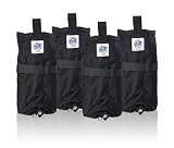 E-Z UP Weight Bag, Set of 4, Black
