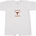 Texas Longhorns Infant White Li'l Longhorn Brown Logo Romper