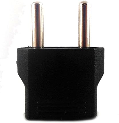 IR5F2 USA to India Plug Adapter (5 mm. Two Pin Non Grounding) Lifetime Warranty