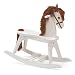 Click to Enlarge Image 41wFvcoL6mL. SL75 Stork Craft Rocking Horse in White
