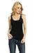 Women Basic Layering Tank Top Vest Solid Plus Size